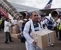 Editorial del periódico La Jornada Ébola: Cuba, ejemplar