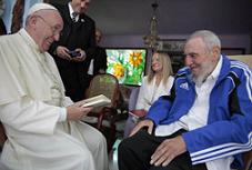 Visitó el Papa Francisco a Fidel (+Fotos)